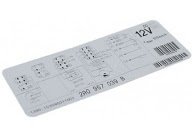 KIT ETIQUETAS ESQUEMA ELÉTRICO 1390 MTCO