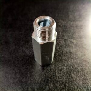 ALONGADOR 66MM ALUMÍNIO COM EIXO