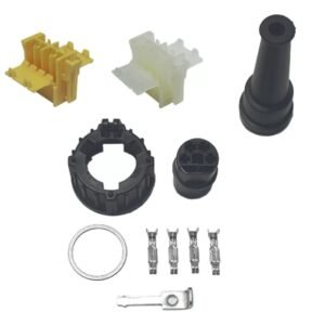 TOMADA DO SENSOR 4 PINOS CHATOS COMPLETA