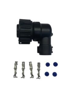 TOMADA DO SENSOR 4 PINOS REDONDO 90°